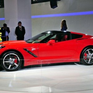 Chevrolet Corvette C at Auto Expo