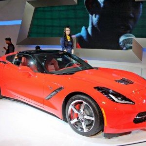 Chevrolet Corvette C at Auto Expo