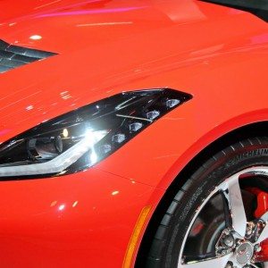 Chevrolet Corvette C at Auto Expo