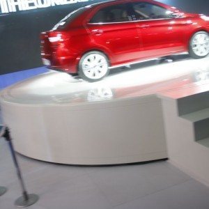 Ford Figo Concept Compact Sedan Auto Expo