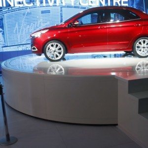 Ford Figo Concept Compact Sedan Auto Expo