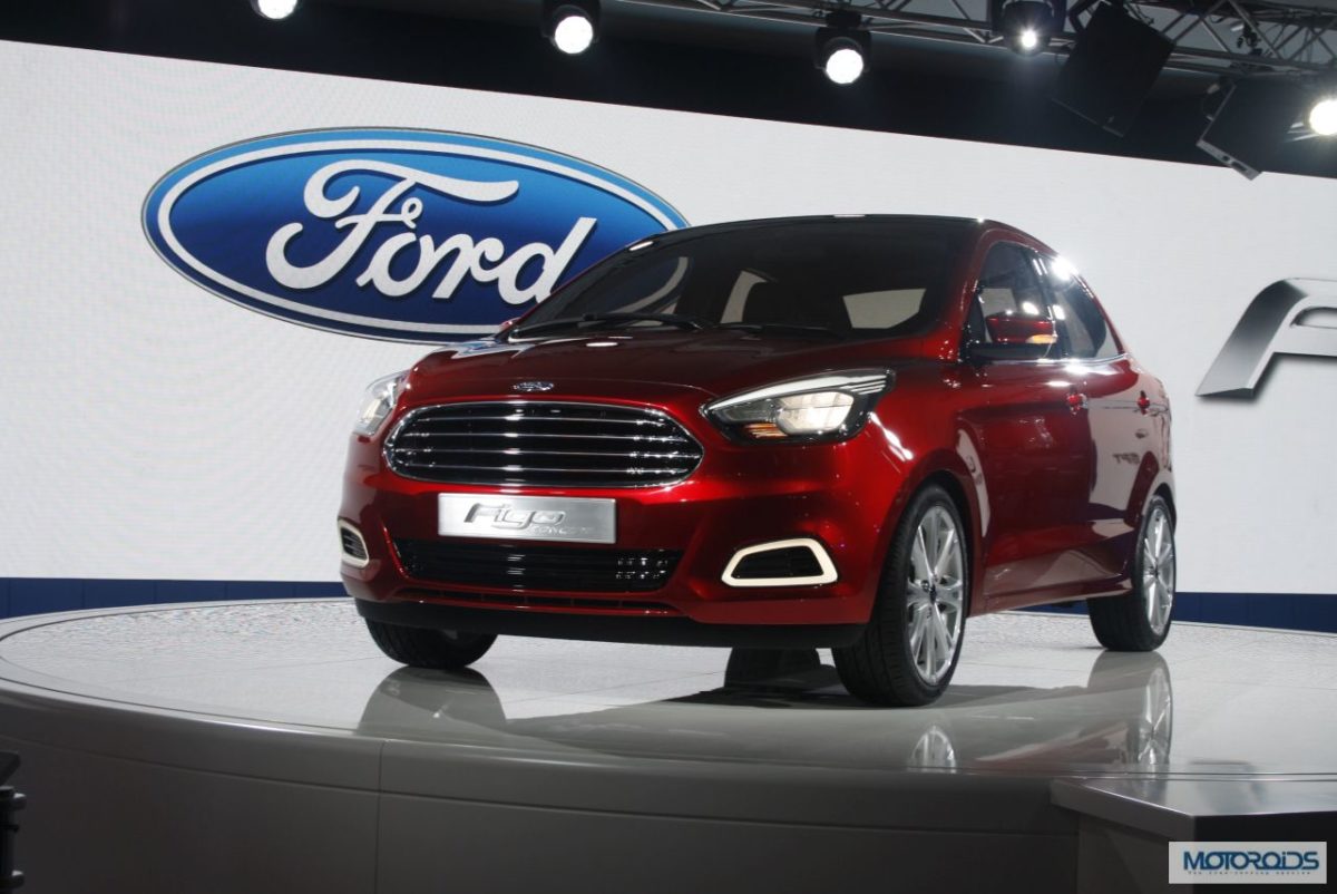 Ford Figo Concept Compact Sedan Auto Expo