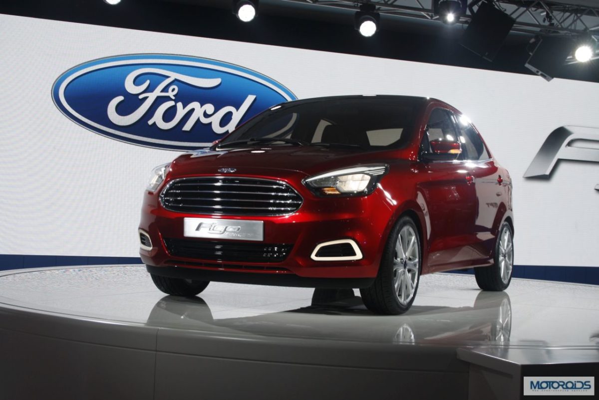 Ford Figo Concept Compact Sedan Auto Expo