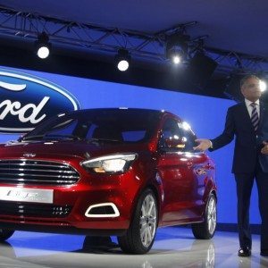 Ford Figo Concept Compact Sedan Auto Expo