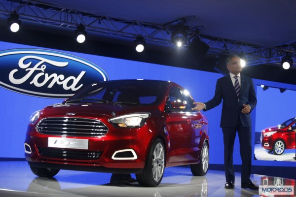 Ford Figo Concept Compact Sedan Auto Expo 2014 (40)