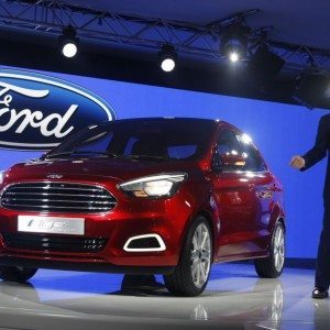 Ford Figo Concept Compact Sedan Auto Expo