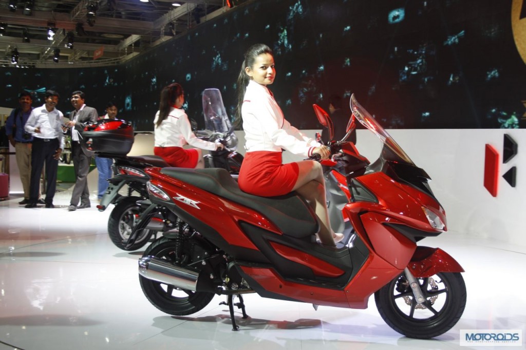 Hero Motocorp ZIR scooter Auto Expo 2014 (3)