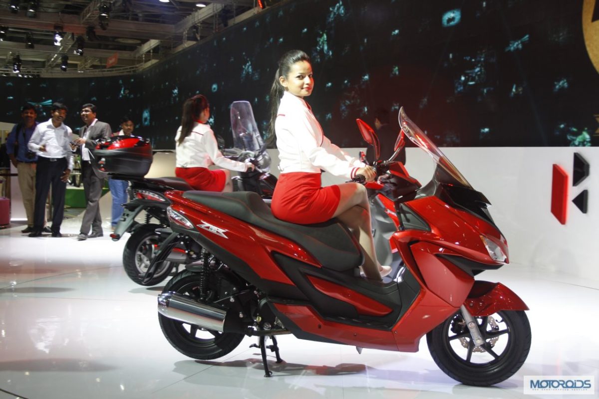 Hero Motocorp ZIR scooter Auto Expo