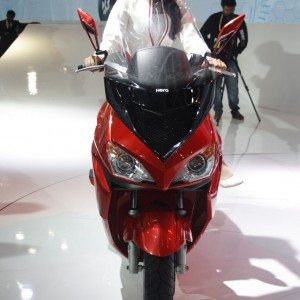 Hero Motocorp ZIR scooter Auto Expo