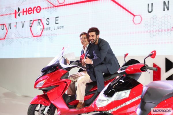 Hero ZIR and dare scooters auto expo 2014