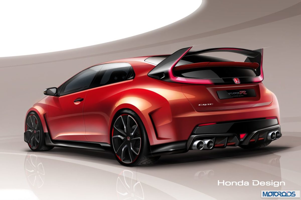 Honda Civic Type R Concept geneva Motor Show