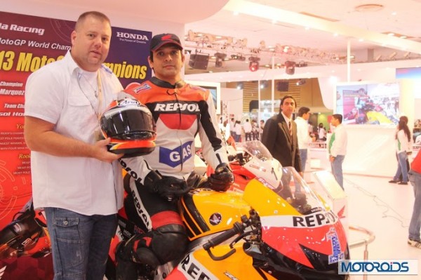 Honda RCV MotoGP motorcycle Auto Expo 2014 (10)