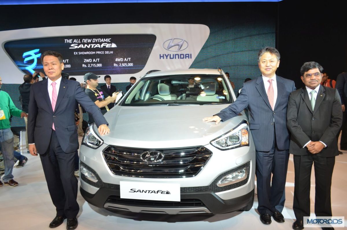 Hyundai Santa Fe Auto Expo
