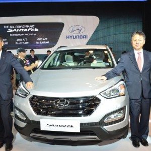 Hyundai Santa Fe Auto Expo