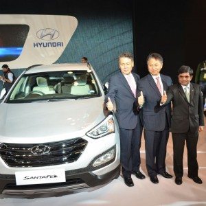 Hyundai Santa Fe Auto Expo