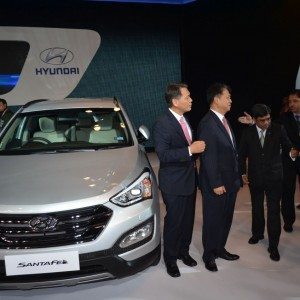 Hyundai Santa Fe Auto Expo