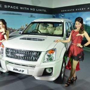 Isuzu Motors MU T Suv Auto expo