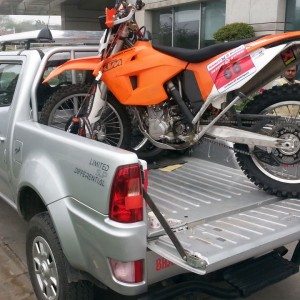 KTM on Pickup