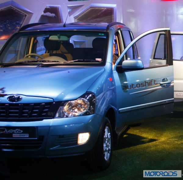 Mahindra Quanto Autoshift Auto Expo