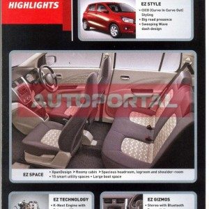 Maruti Celerio official brochure images