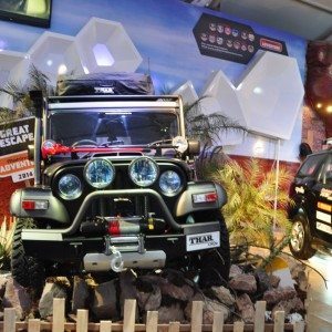 Modified Thar at Auto Expo