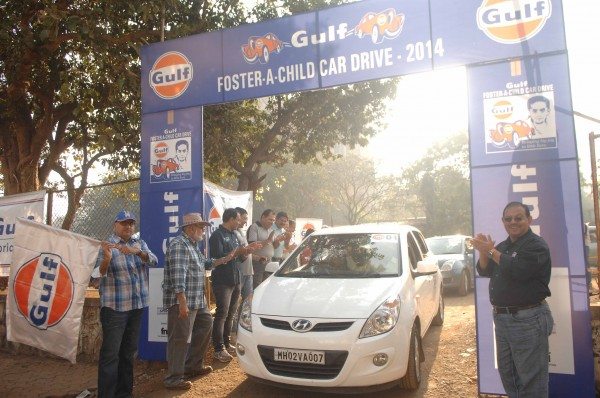 Mr Ravi Chawla during th flag off