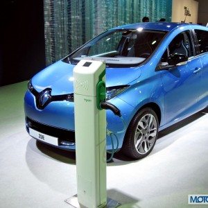 Renault Zoe at Auto expo