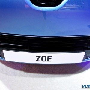 Renault Zoe at Auto expo