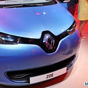 Renault Zoe at Auto expo