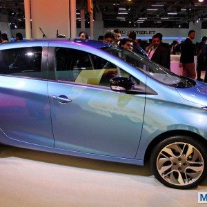 Renault Zoe at Auto expo