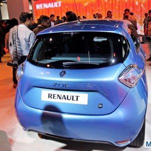 Renault Zoe at Auto expo