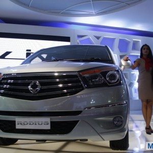 Ssngyong Rodius Auto Expo