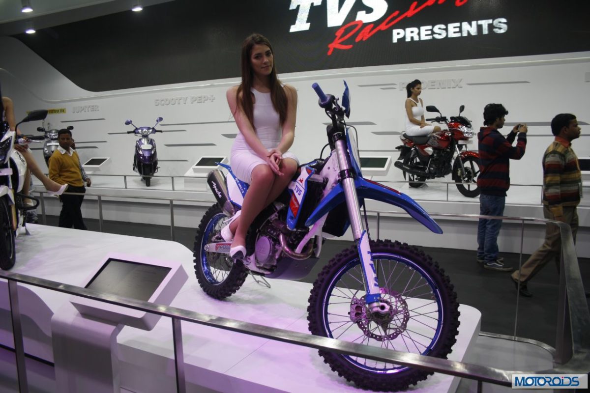 TVS Apache RTR  FX Auto Expo