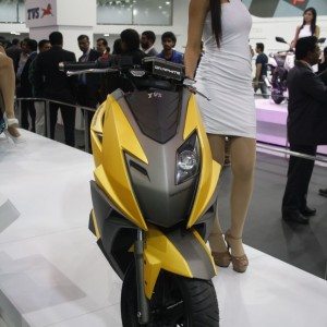 TVS Graphite scooter Auto Expo