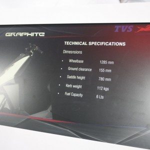 TVS Graphite scooter Auto Expo