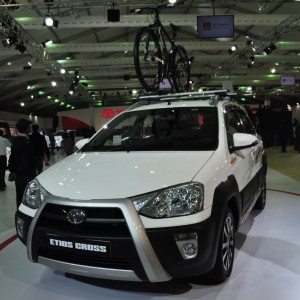 Toyota Etios Cross at Auto Expo