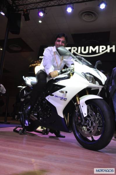 Triumph Motorcycles daytona 675 at Auto Expo 2014 (4)