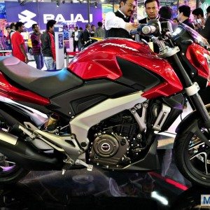 bikes at auto expo  pulsar cs