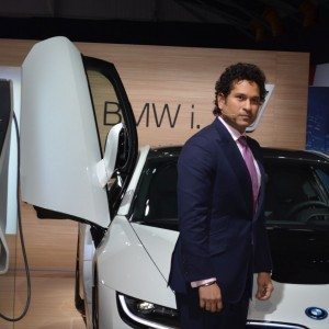 bmw i india sachin expo launch