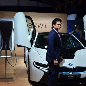 bmw i india sachin expo launch