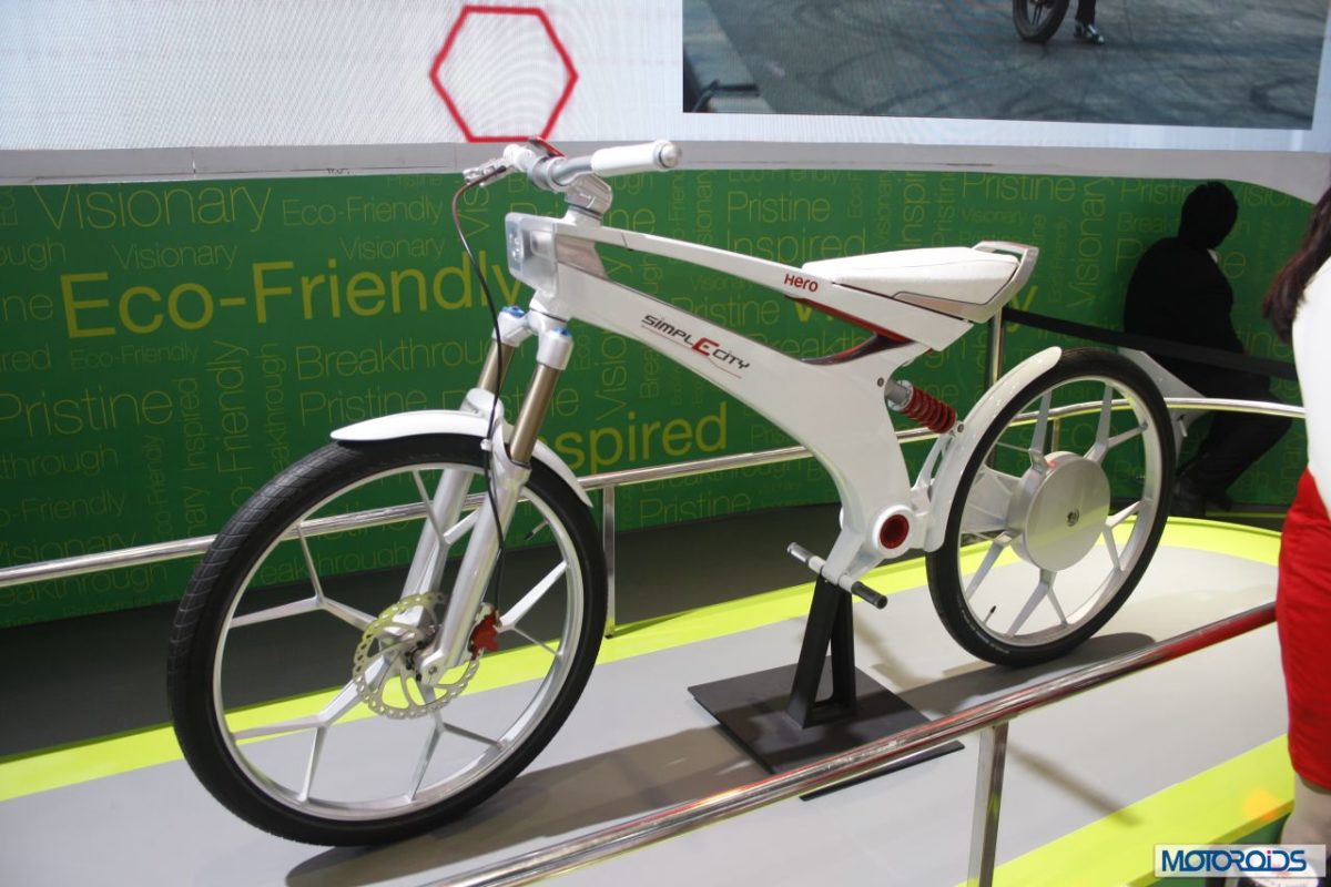hero SimplEcity electric bike Auto Expo