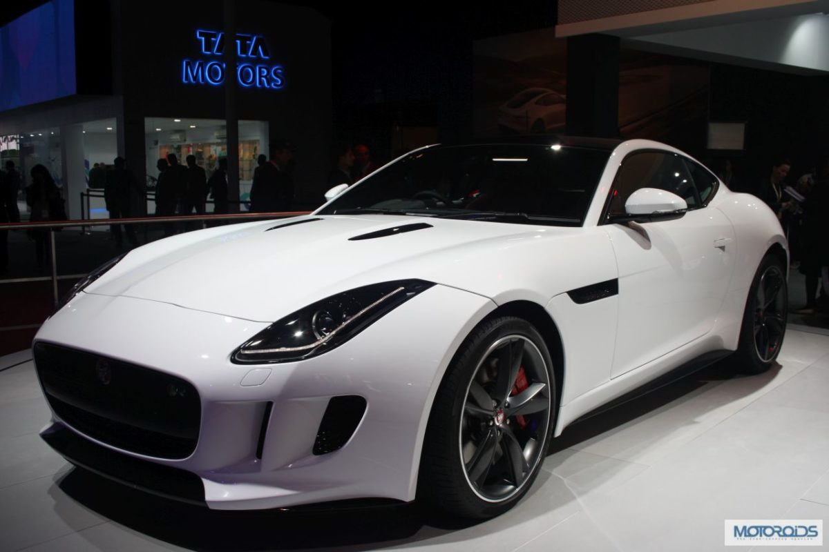 jaguar F type Coupe Auto Expo