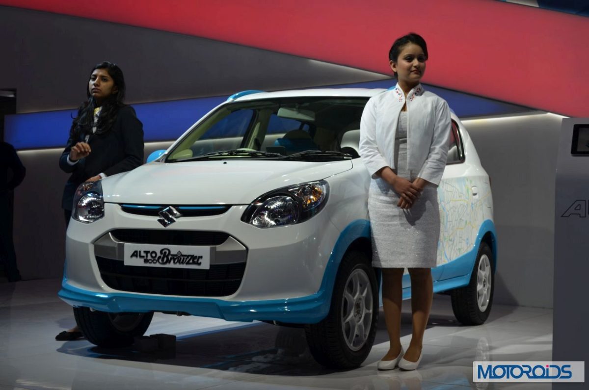 maruti Suzuki Alto  Browzer Auto Expo