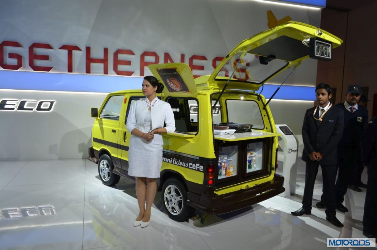 maruti Suzuki Omni licious cafe at Auto Expo