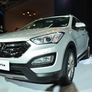 new hyundai santa fe auto expo