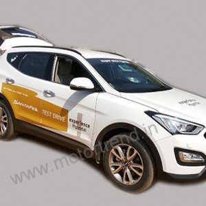 new hyundai santa fe india launch images