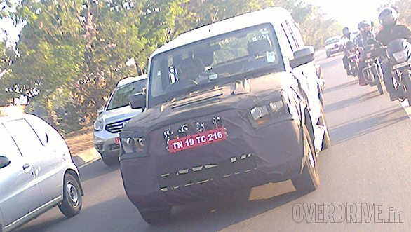 mahindra scorpio facelift images