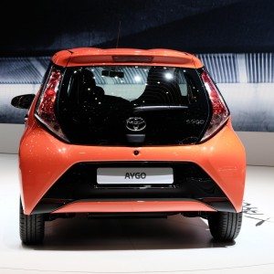 toyota aygo geneva motor show  images