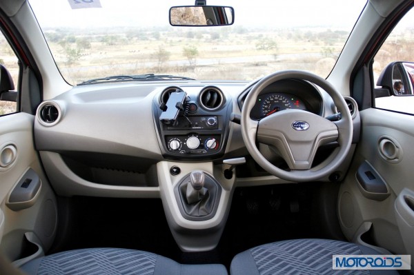 Datsun Go India review interior (17)