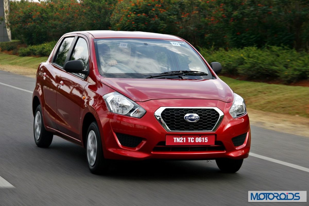 Datsun Go exterior action